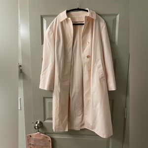 Pink Trench Coat